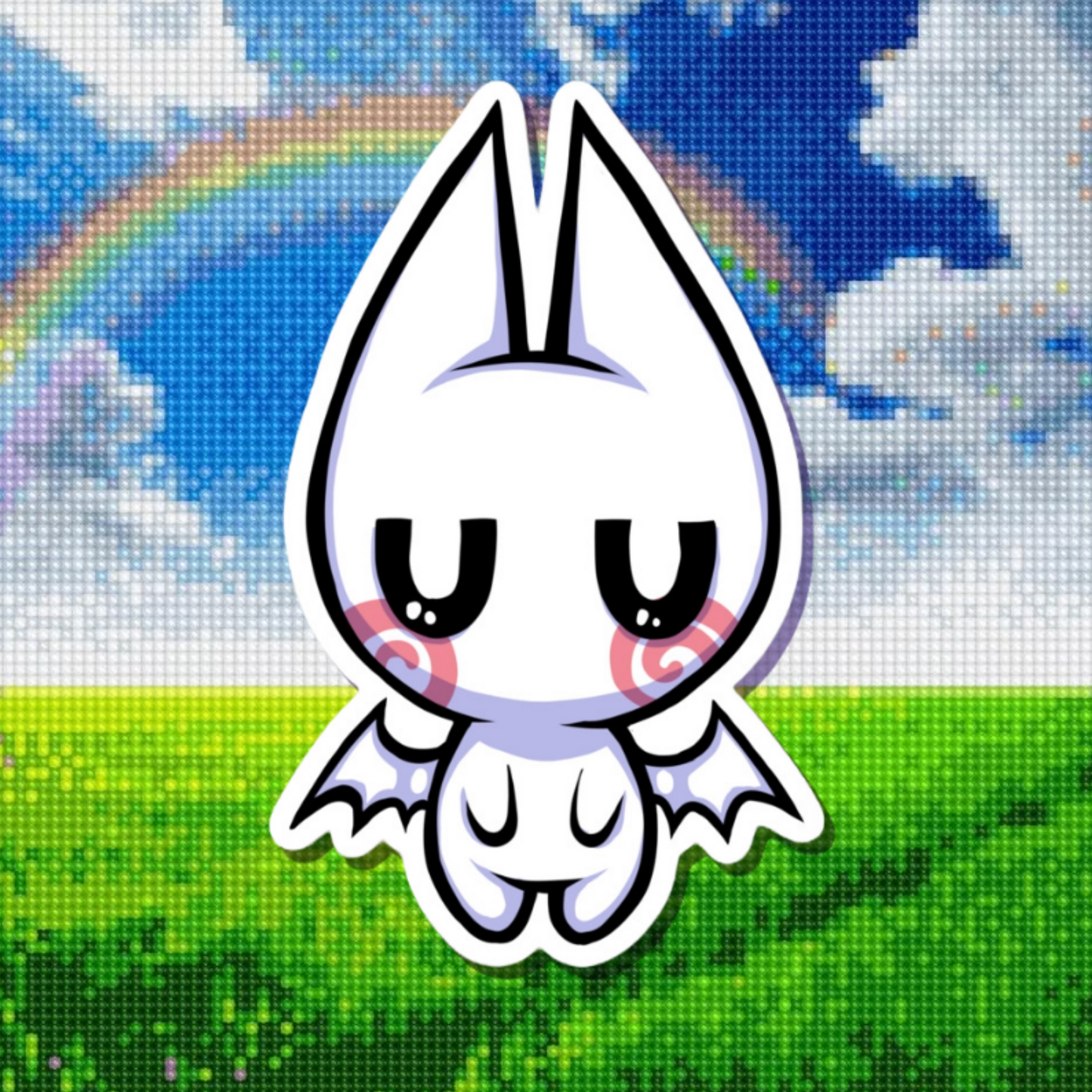 Bee (the bat) sticker