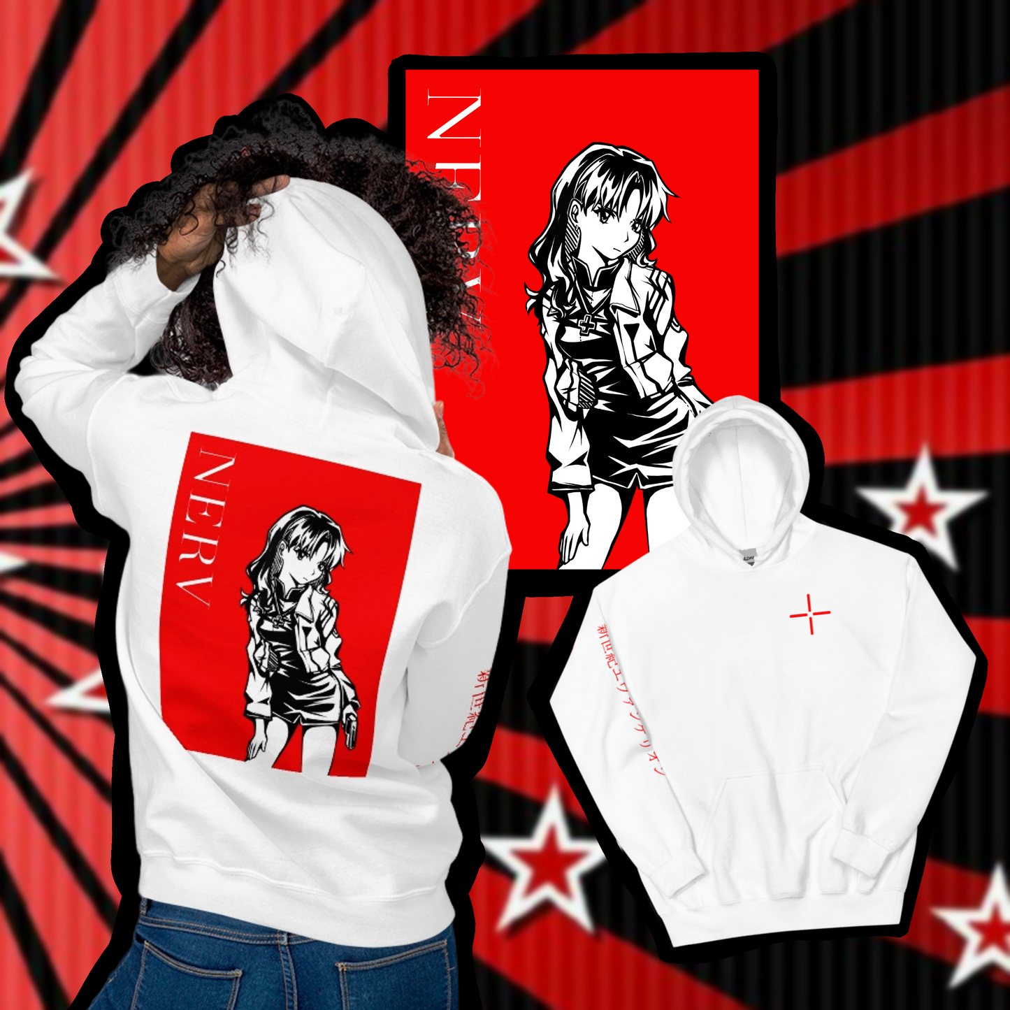 Unisex Misato Hoodie